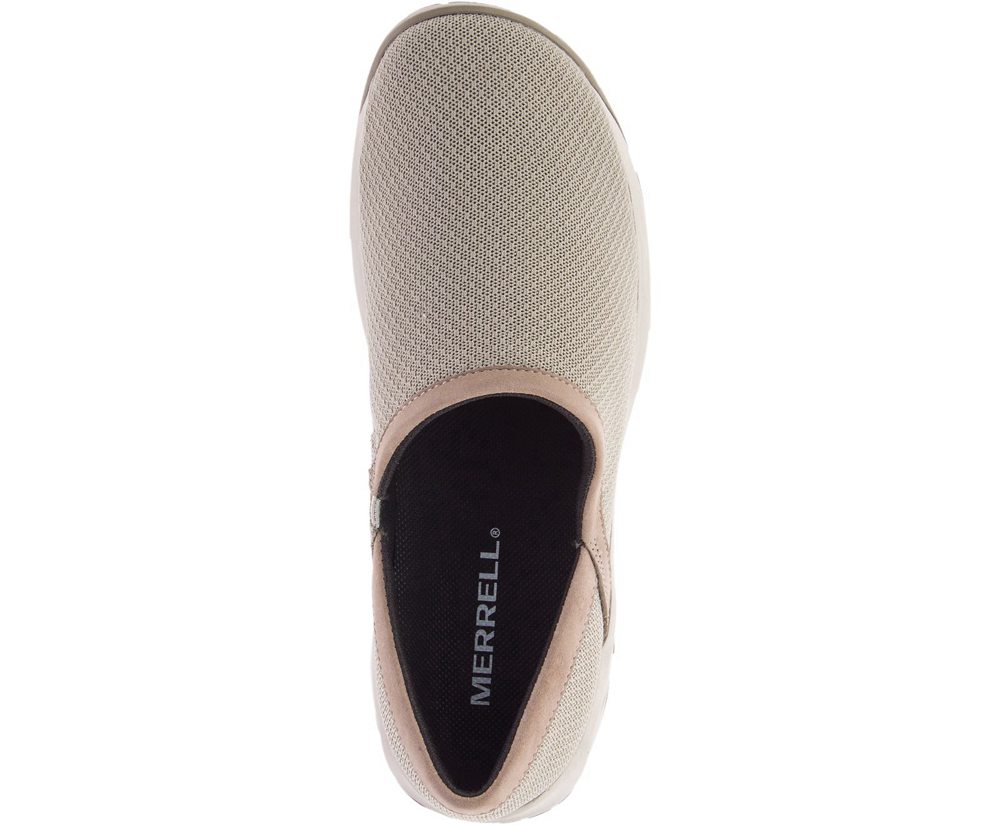 Merrell Slip Ons Grey - Encore Breeze Moc - Womens 43IHZUPQG